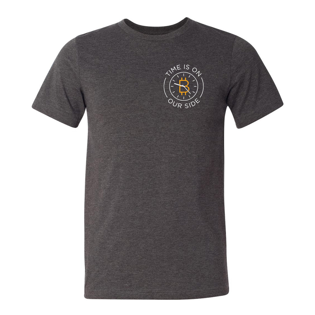 Time is on Our Side (Unisex Dark Grey Heather T-Shirt)