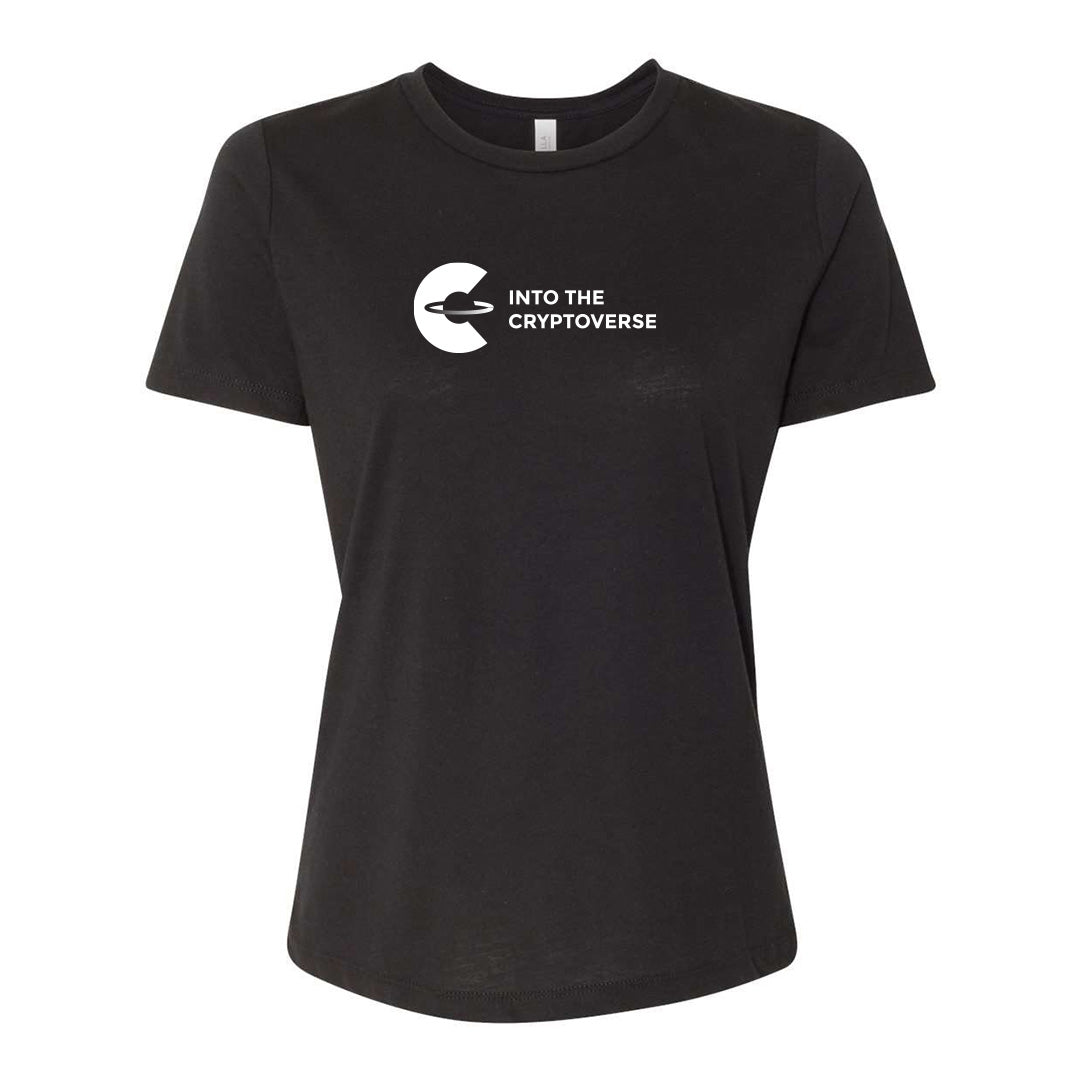 ITC Logo (Women Black T-Shirt)