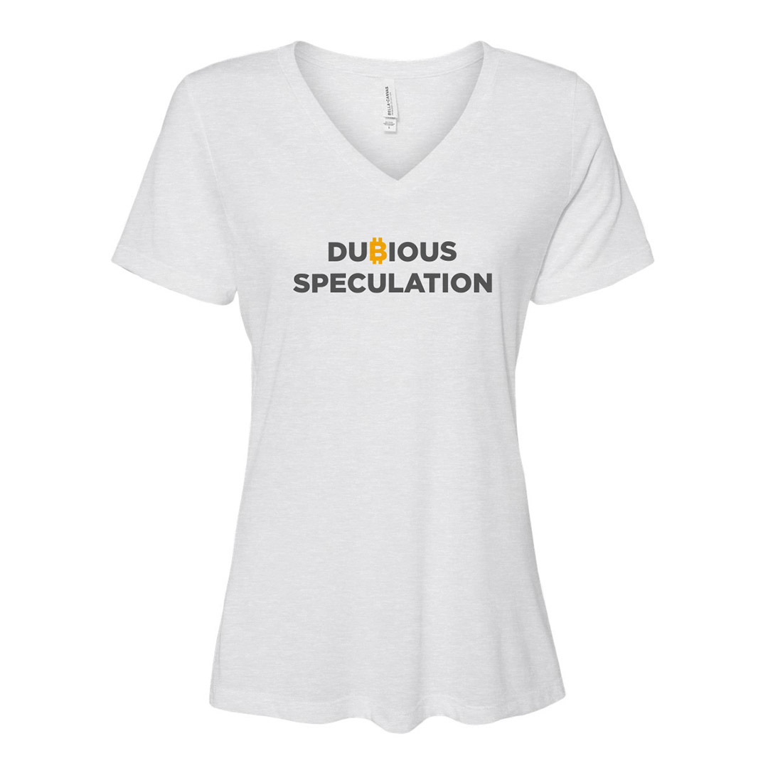 Dubious Speculation (Unisex Navy V-Neck) – Into The ...